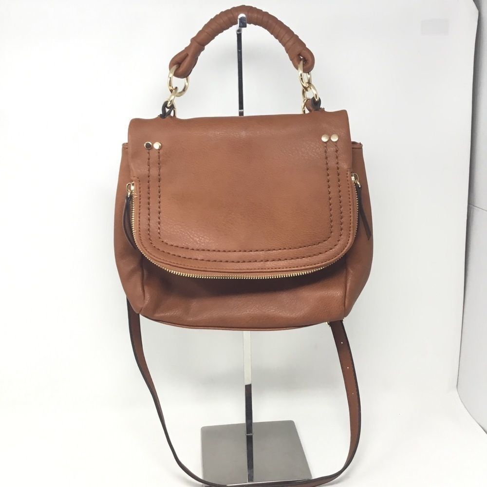 Sole Society Brown Crossbody Bag